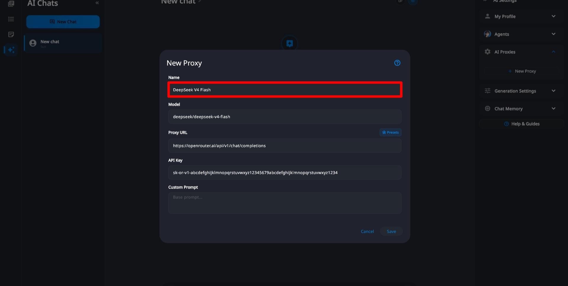 Rename Your Preset